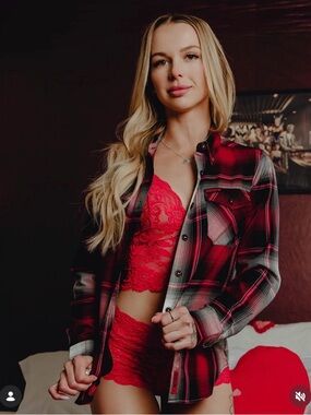 DIXXON BEATING HEART LADIES FLANNEL